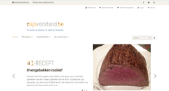 Desktop Screenshot of mijnverstand.be