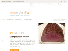 Tablet Screenshot of mijnverstand.be